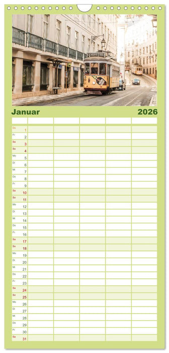 Portugal - Das wunderschöne Land am Atlantik. (CALVENDO Familienplaner 2026)