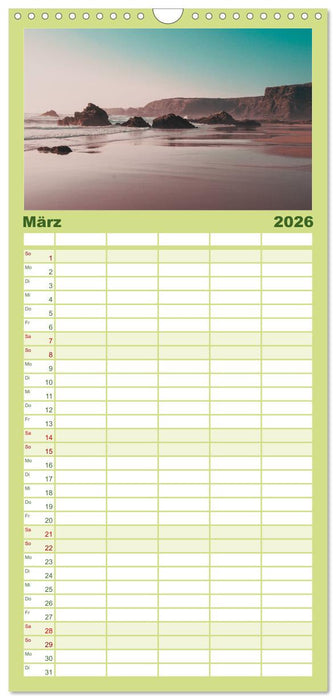 Portugal - Das wunderschöne Land am Atlantik. (CALVENDO Familienplaner 2026)