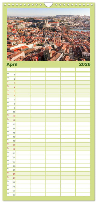 Portugal - Das wunderschöne Land am Atlantik. (CALVENDO Familienplaner 2026)