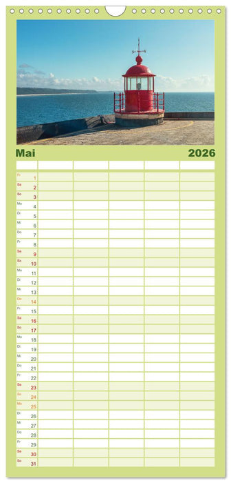 Portugal - Das wunderschöne Land am Atlantik. (CALVENDO Familienplaner 2026)