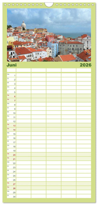 Portugal - Das wunderschöne Land am Atlantik. (CALVENDO Familienplaner 2026)