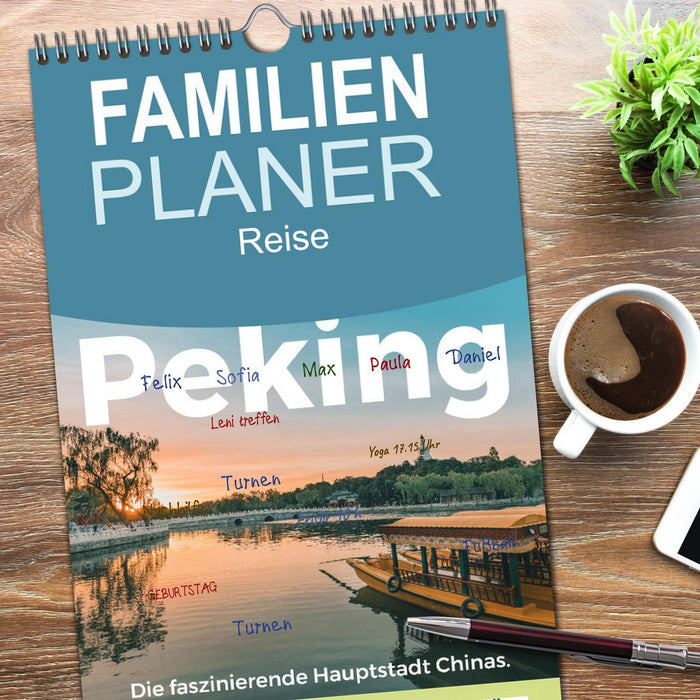 Peking - Die faszinierende Hauptstadt Chinas. (CALVENDO Familienplaner 2026)