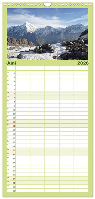 Nepal - Eine bezaubernde Reise nach Asien. (CALVENDO Familienplaner 2026)