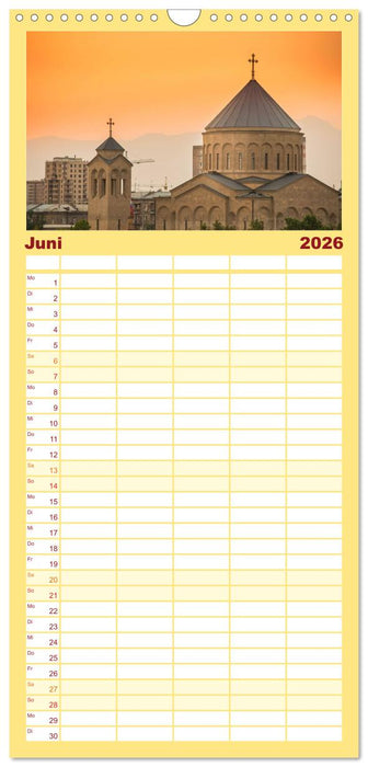 Armenien - Ein wunderschönes Naturerlebnis. (CALVENDO Familienplaner 2026)