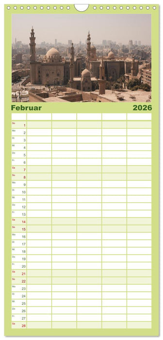 Ägypten - Im Land der Pyramiden (CALVENDO Familienplaner 2026)