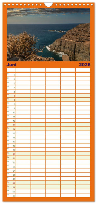 Fuerteventura - Reise über die Vulkaninsel (CALVENDO Familienplaner 2026)