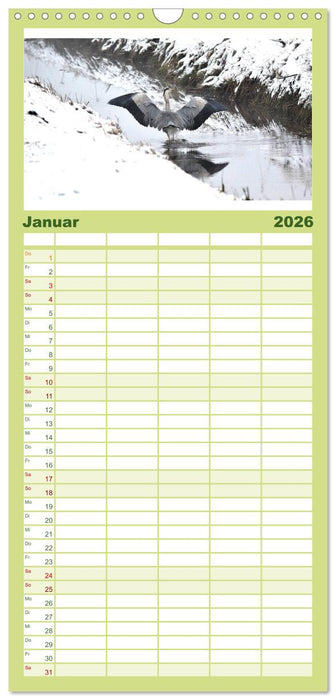 Unser Land im Norden (CALVENDO Familienplaner 2026)