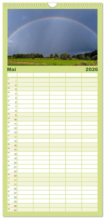 Unser Land im Norden (CALVENDO Familienplaner 2026)