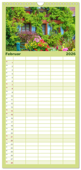 Sehnsuchtsorte in la belle France (CALVENDO Familienplaner 2026)