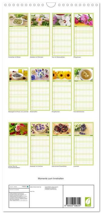 Momente zum Innehalten (CALVENDO Familienplaner 2026)