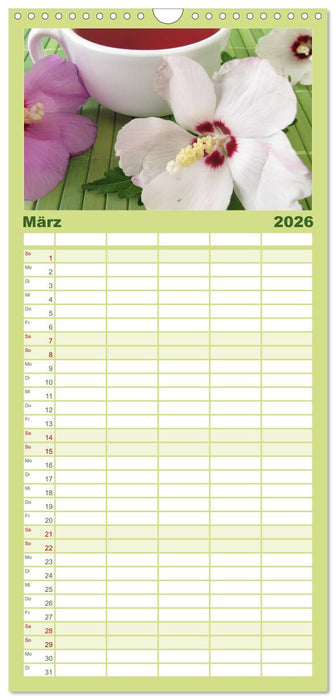 Momente zum Innehalten (CALVENDO Familienplaner 2026)