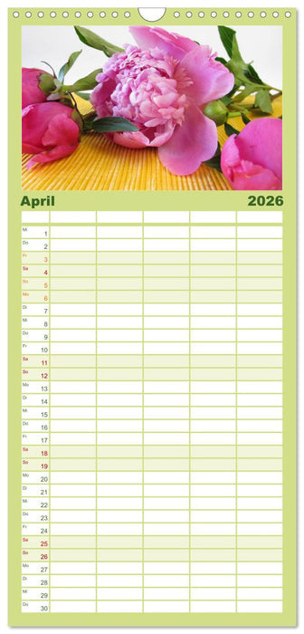 Momente zum Innehalten (CALVENDO Familienplaner 2026)