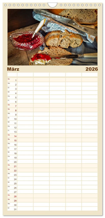 Küchengeplauder - Nostalgische Momente (CALVENDO Familienplaner 2026)