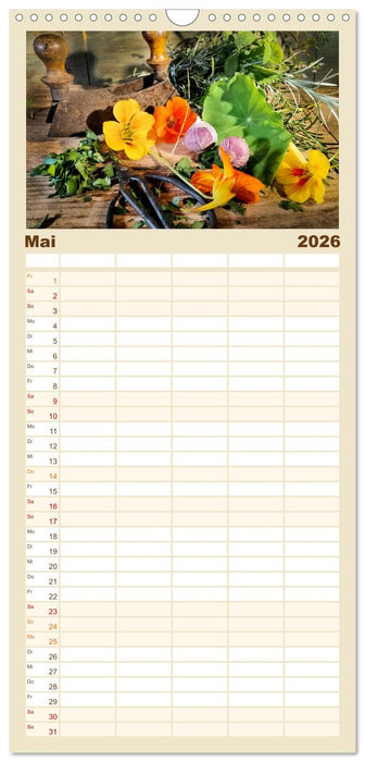 Küchengeplauder - Nostalgische Momente (CALVENDO Familienplaner 2026)