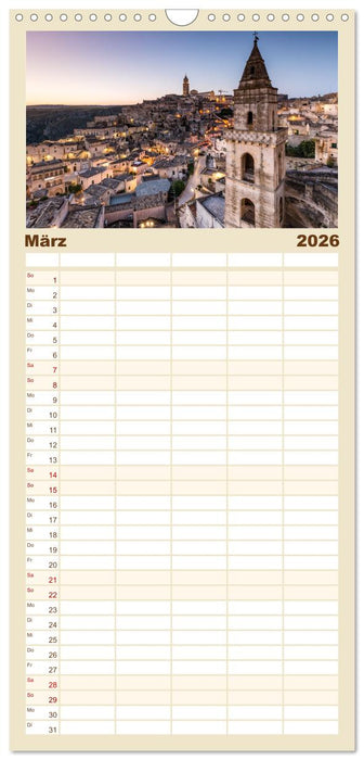 Italien - Eine Reise durch Bel Paese (CALVENDO Familienplaner 2026)