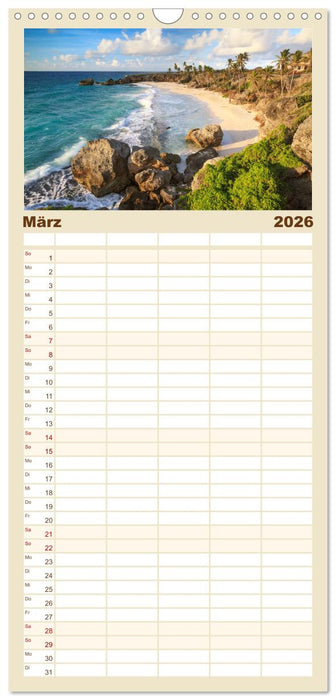 Trauminseln - Matteo Colombo (CALVENDO Familienplaner 2026)