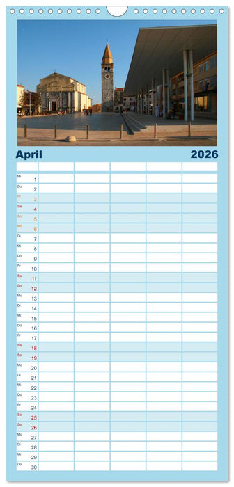 Träumen von Istrien (CALVENDO Familienplaner 2026)