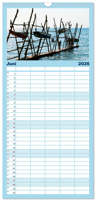 Träumen von Istrien (CALVENDO Familienplaner 2026)