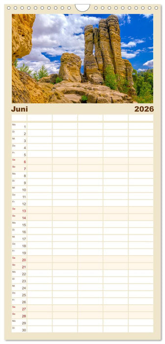 Harzer Impressionen (CALVENDO Familienplaner 2026)