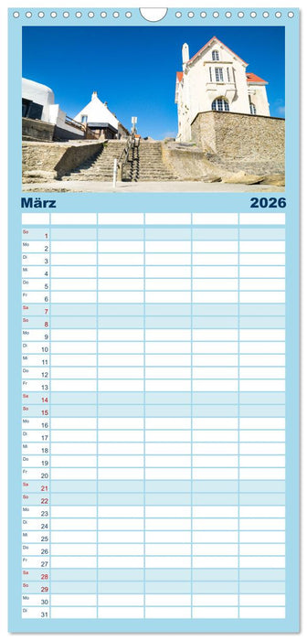 Frankreichs Norden - Entlang der Côte d'Opale (CALVENDO Familienplaner 2026)