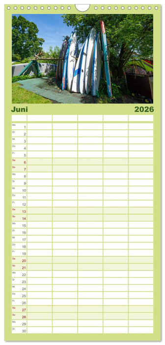 Der Tegernsee - Urlaubsparadies Bayerische Voralpen (CALVENDO Familienplaner 2026)