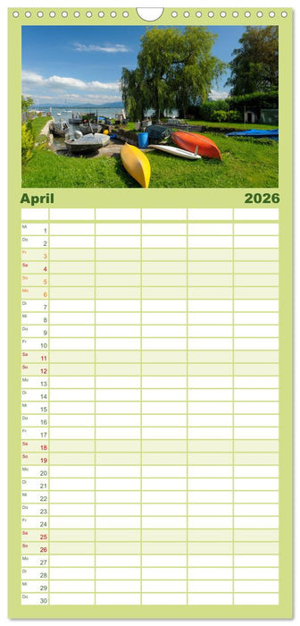 Traumhafter Chiemsee – Impressionen vom Bayerischen Meer (CALVENDO Familienplaner 2026)