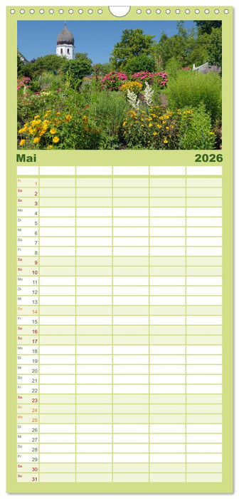 Traumhafter Chiemsee – Impressionen vom Bayerischen Meer (CALVENDO Familienplaner 2026)