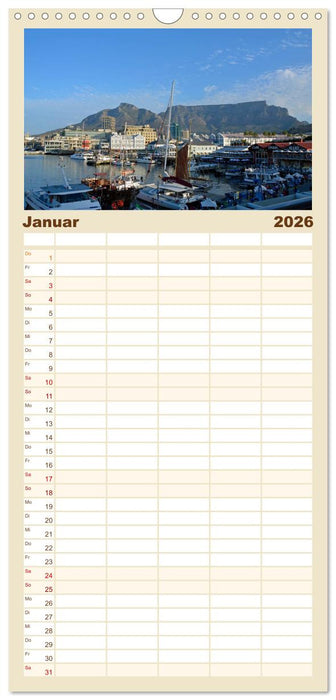 Natur und Landschaft. Südliches Afrika 2026 (CALVENDO Familienplaner 2026)