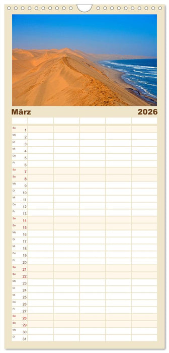 Natur und Landschaft. Südliches Afrika 2026 (CALVENDO Familienplaner 2026)