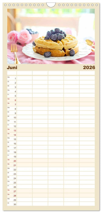 Zartes Landhausflair. Erholung und Entspannung für die Seele (CALVENDO Familienplaner 2026)