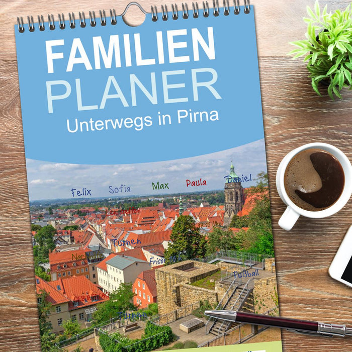 Unterwegs in Pirna (CALVENDO Familienplaner 2026)