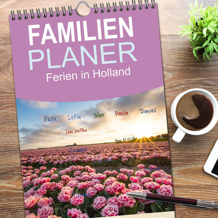 Ferien in Holland (CALVENDO Familienplaner 2026)