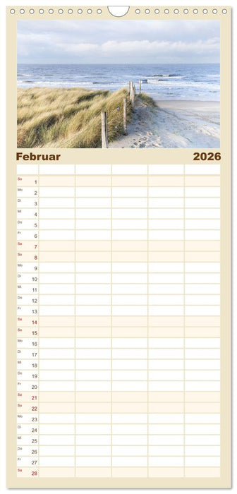 Ferien in Holland (CALVENDO Familienplaner 2026)