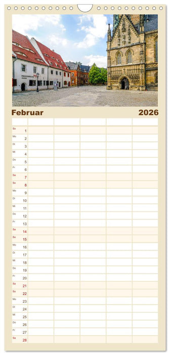 Sachsen Impressionen (CALVENDO Familienplaner 2026)