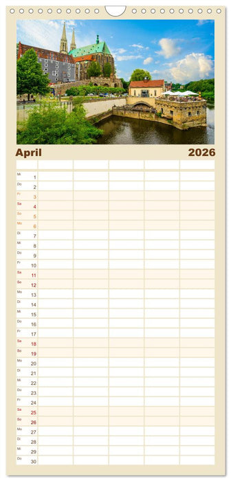 Sachsen Impressionen (CALVENDO Familienplaner 2026)