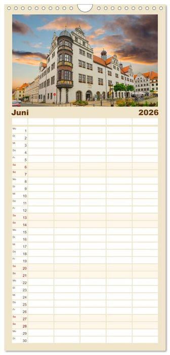 Sachsen Impressionen (CALVENDO Familienplaner 2026)