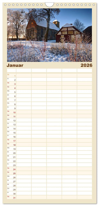 Prenzlau - Perle der Uckermark (CALVENDO Familienplaner 2026)