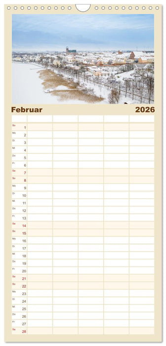 Prenzlau - Perle der Uckermark (CALVENDO Familienplaner 2026)