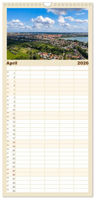 Prenzlau - Perle der Uckermark (CALVENDO Familienplaner 2026)