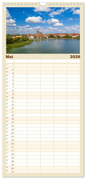 Prenzlau - Perle der Uckermark (CALVENDO Familienplaner 2026)