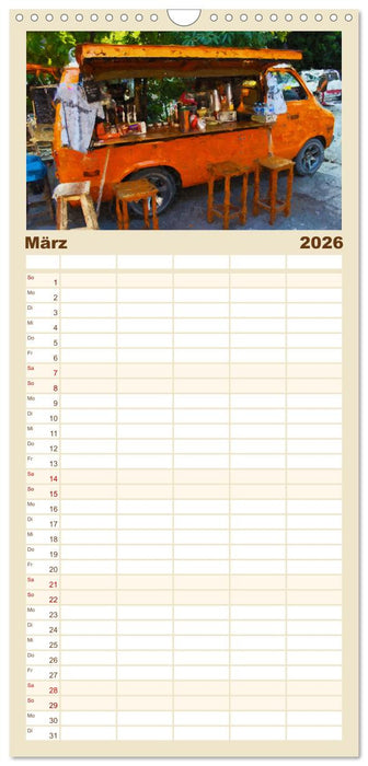 Kaffeesatz - Kunst und Tradition (CALVENDO Familienplaner 2026)