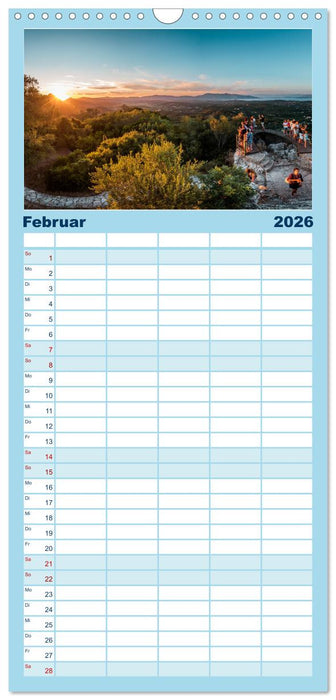 Korfu - Grüne Insel im Ionischen Meer (CALVENDO Familienplaner 2026)