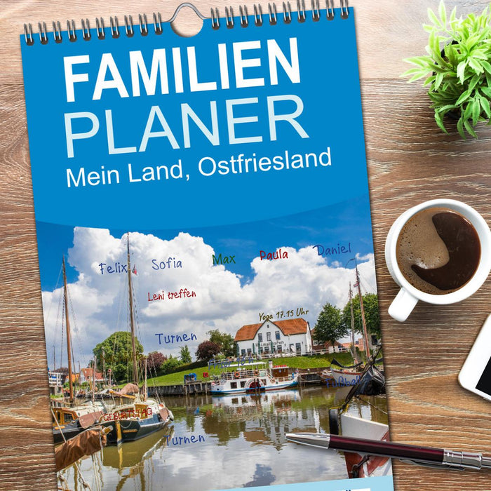 Mein Land, Ostfriesland (CALVENDO Familienplaner 2026)