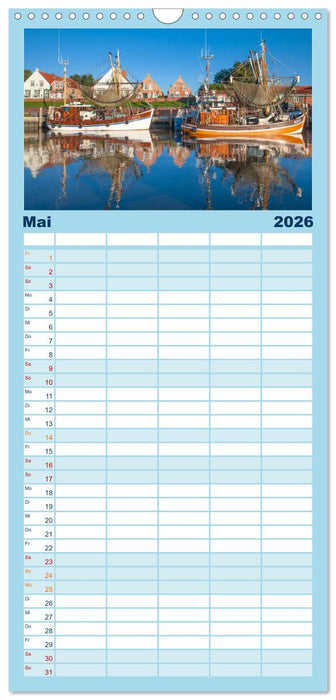 Mein Land, Ostfriesland (CALVENDO Familienplaner 2026)