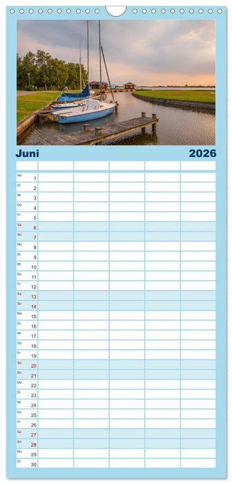 Mein Land, Ostfriesland (CALVENDO Familienplaner 2026)