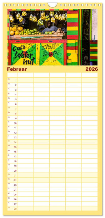 Früchte der Karibik (CALVENDO Familienplaner 2026)