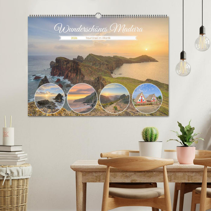 Wunderschönes Madeira (CALVENDO Wandkalender 2026)