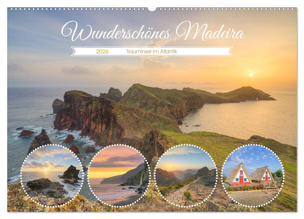 Wunderschönes Madeira (CALVENDO Wandkalender 2026)