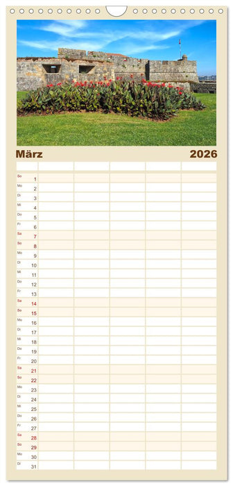 Bom Dia Schönes Porto (CALVENDO Familienplaner 2026)