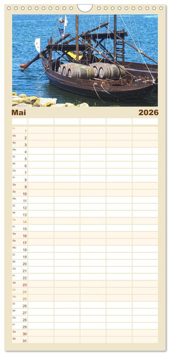 Bom Dia Schönes Porto (CALVENDO Familienplaner 2026)